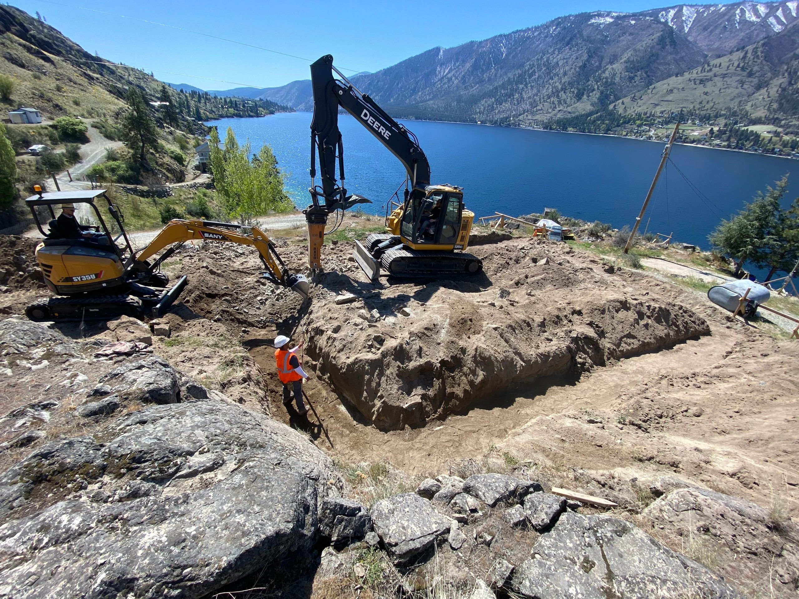 Excavation services in Entiat
